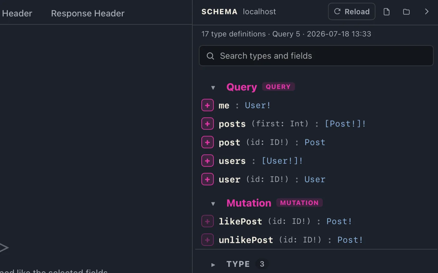 Schema import