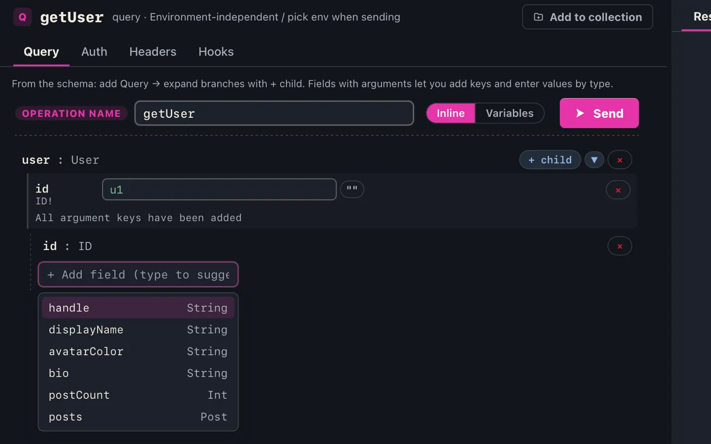 Query builder
